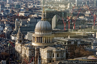 St Pauls, close up