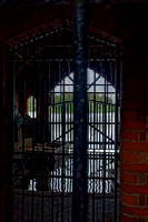 Looking through the boat house